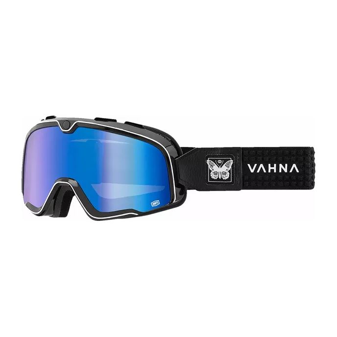 100% MX Goggles Barstow Vahna Blue Mirror